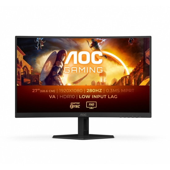 AOC C27G4ZXE 27 FHD Fast VA 280 Hz HDMIx2 DP Zakrzywiony